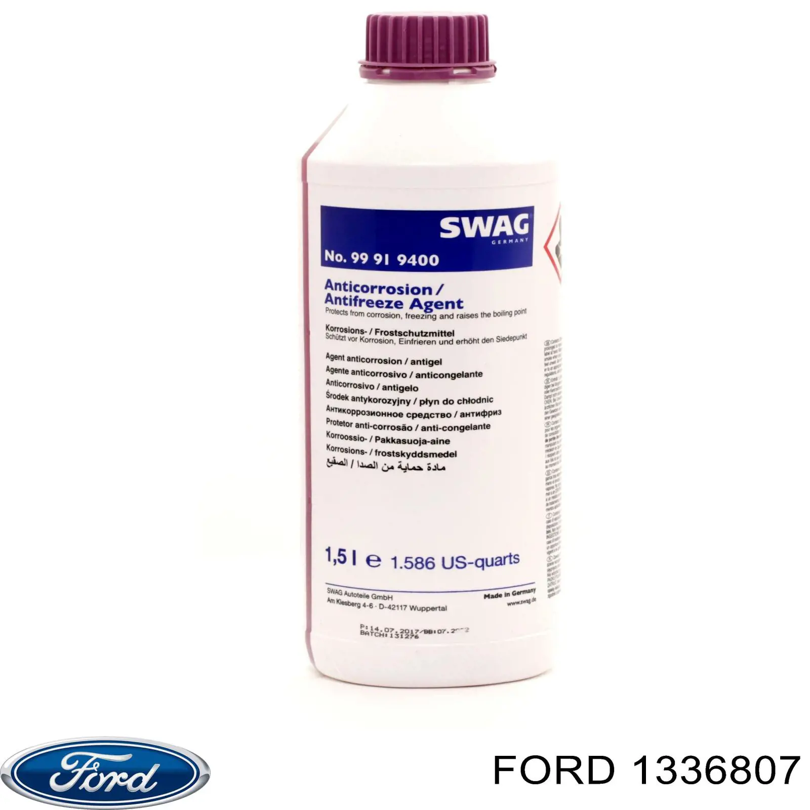 Comprar 141011202001999 Ravenol Liquido anticongelante 