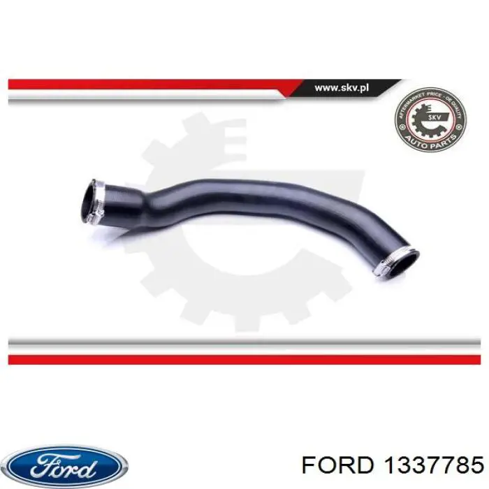 1337785 Ford tubo flexible de aire de sobrealimentación derecho