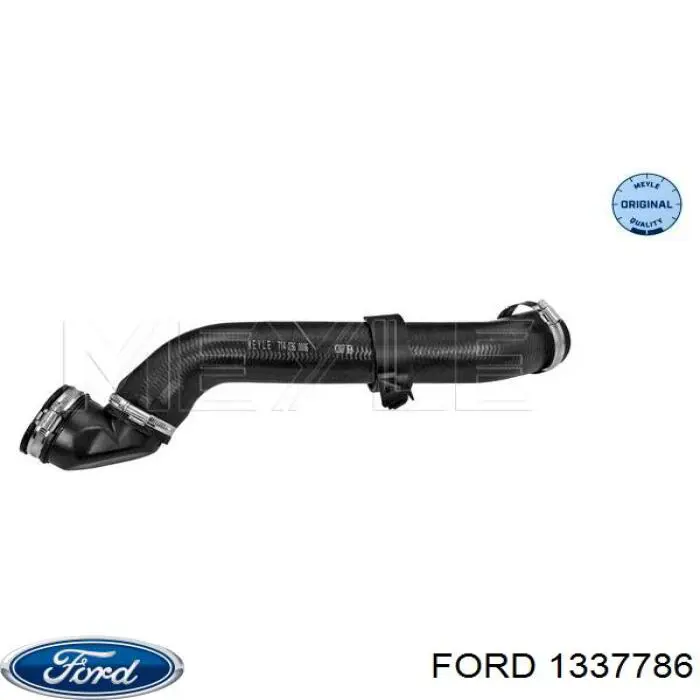 1337786 Ford tubo flexible de aire de sobrealimentación derecho