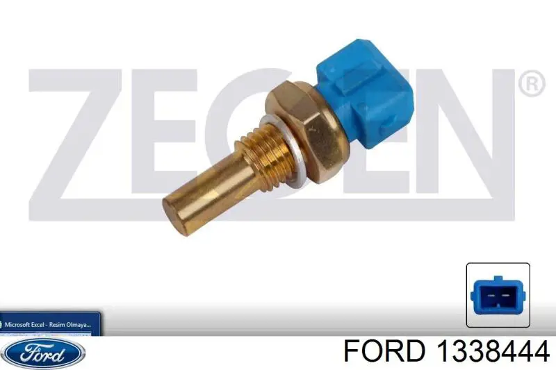 Sensor de temperatura del refrigerante Citroen Saxo S0, S1