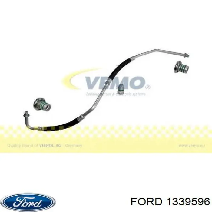 1310456 Ford tubería de alta presión, aire acondicionado, de compresor aire acondicionado a condensador
