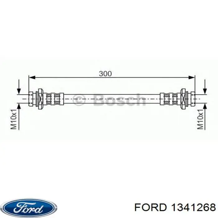 Potenciómetro pedal Ford 1523426