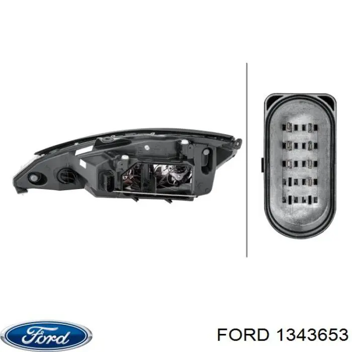 Comprar 1343653 Ford Faro derecho