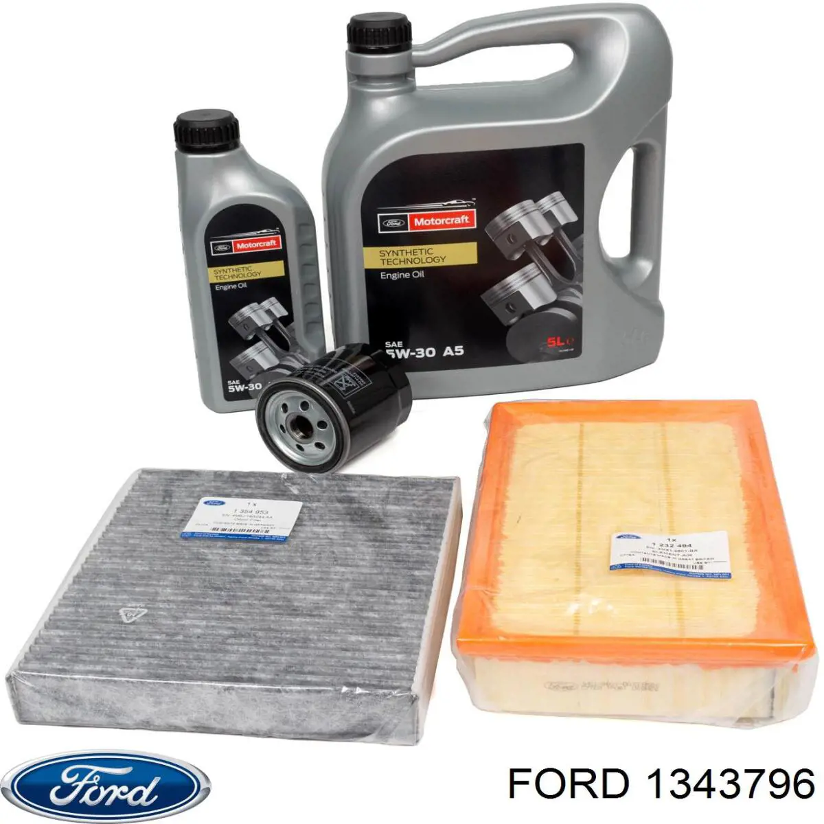 Aceite motor Ford 1343796 precio, desde 72,40 EUR