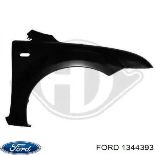 Guardabarros delantero derecho para Ford Focus (DAW)