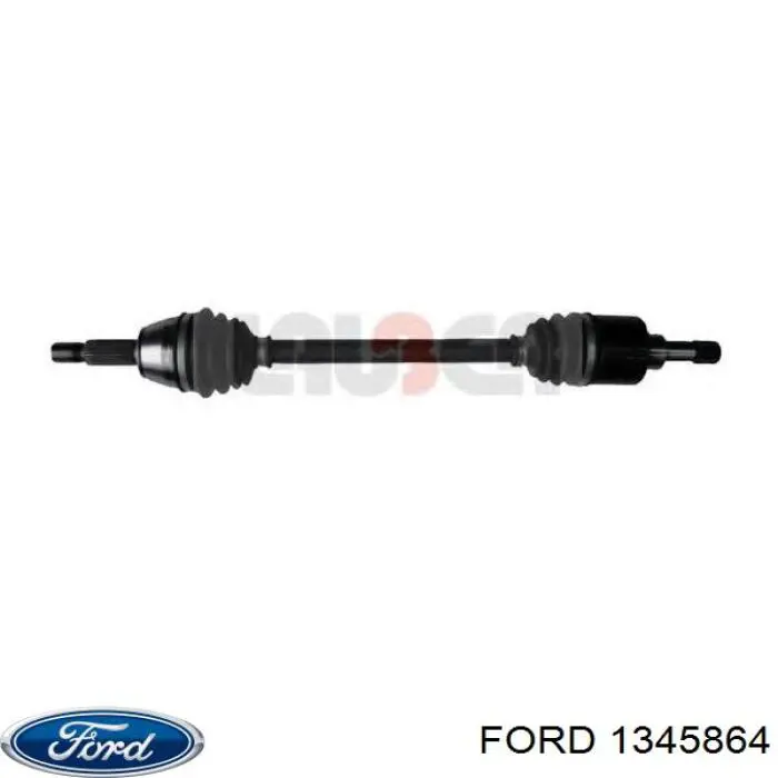 Semieje delantero izquierdo RMXS4W3B437DB Ford