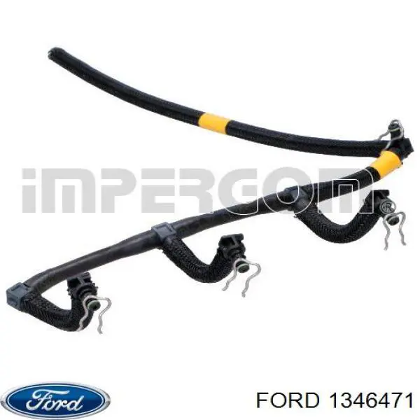 Comprar 1346471 Ford Tubería de retorno de combustible de los inyectores