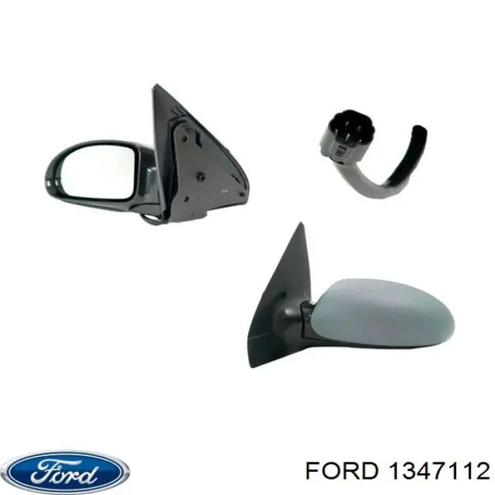 1347112 Ford espejo retrovisor izquierdo