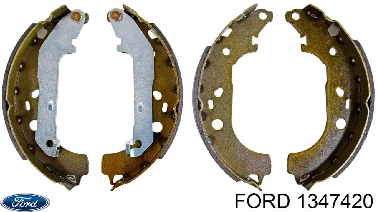 1347420 Ford zapatas de frenos de tambor traseras