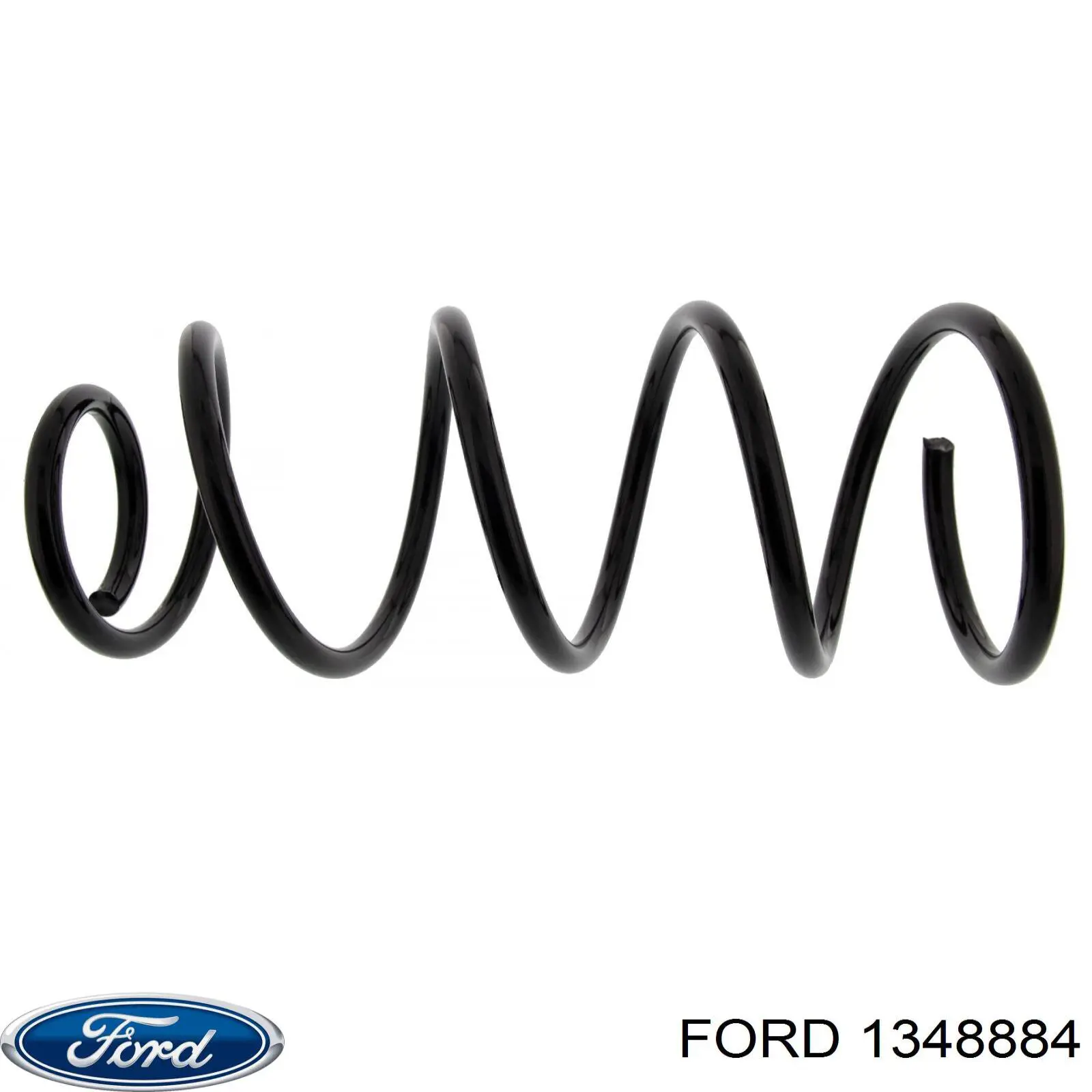 1348884 Ford muelle de suspensión eje delantero