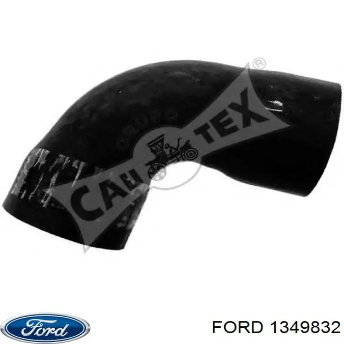 1349832 Ford tubo flexible de aire de sobrealimentación superior derecho