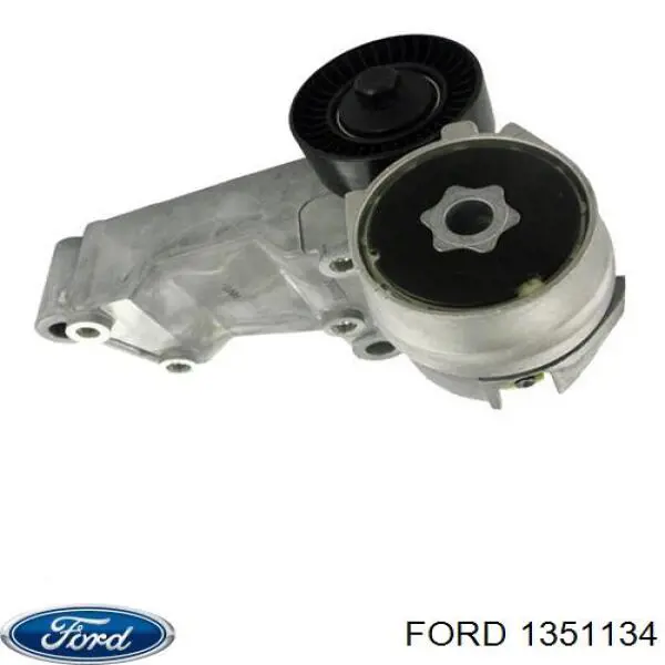 1351134 Ford tensor de correa, correa poli v