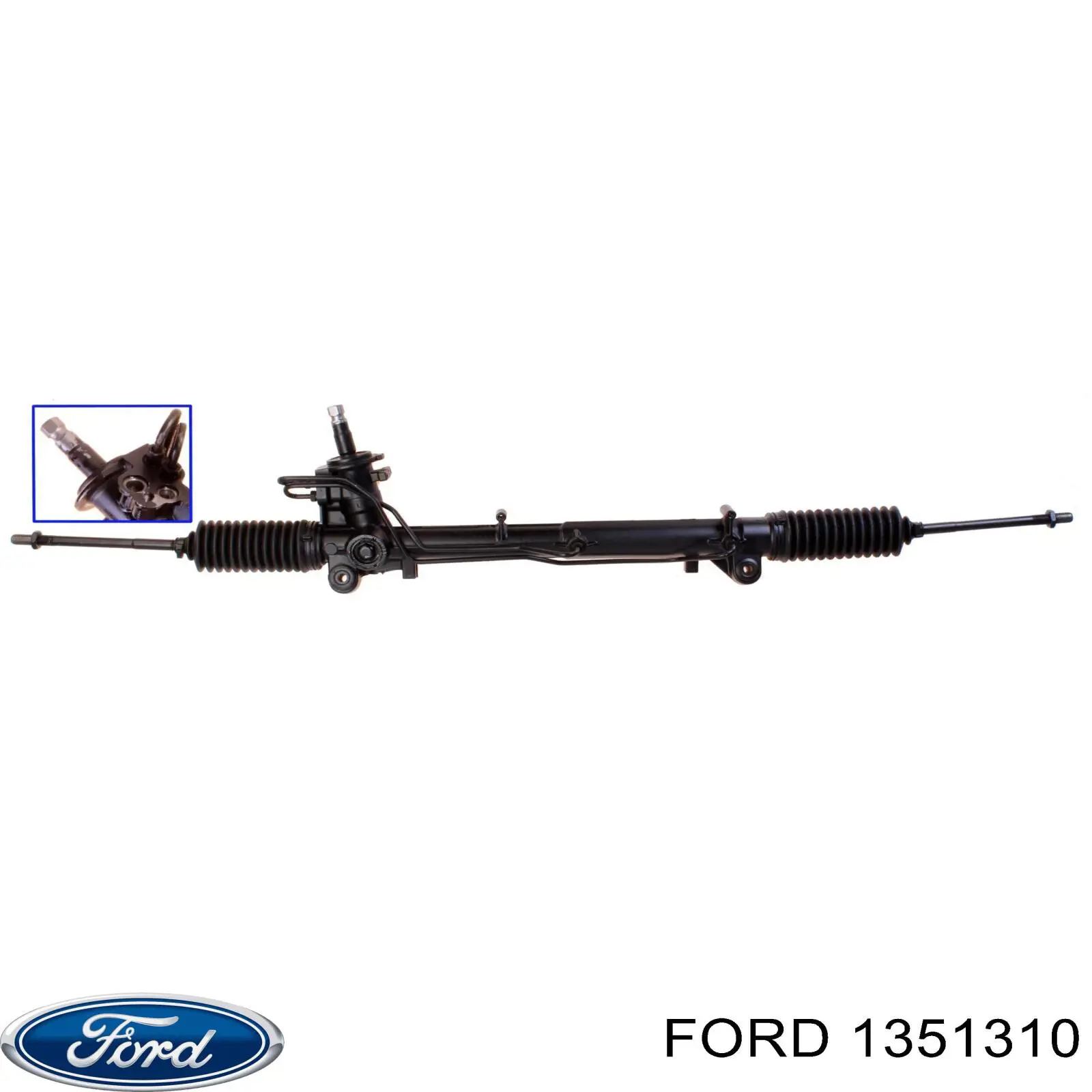 1351310 Ford cremallera de dirección