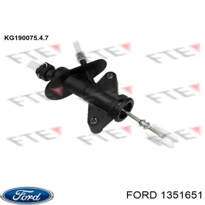 1351651 Ford cilindro maestro de embrague
