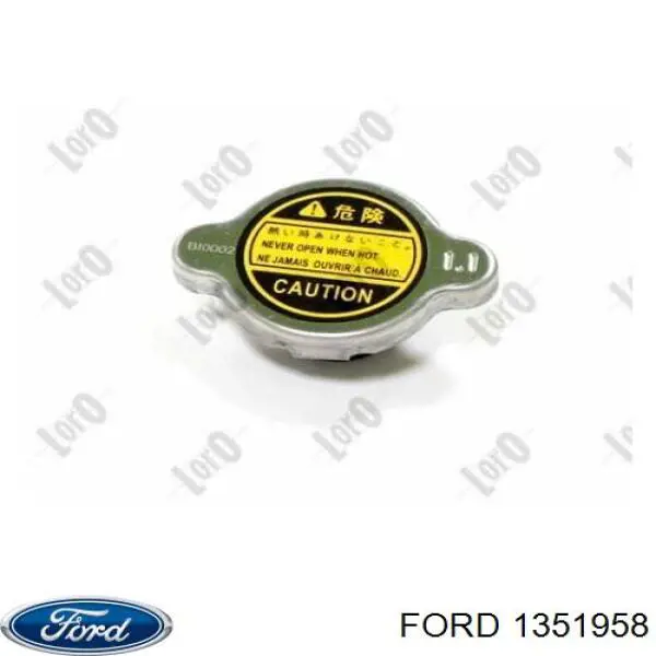 1351958 Ford tapa radiador
