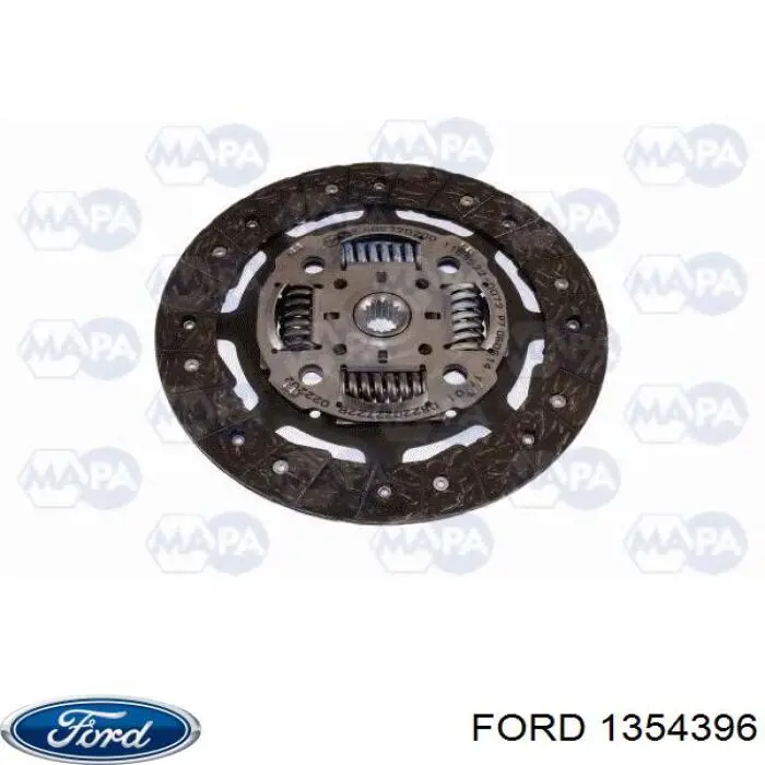 Kit de embrague (3 partes) Ford Fiesta CB1
