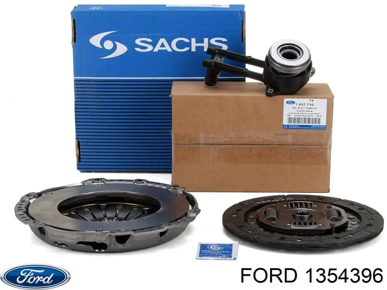 Kit de embrague (3 partes) Ford Fiesta CB1