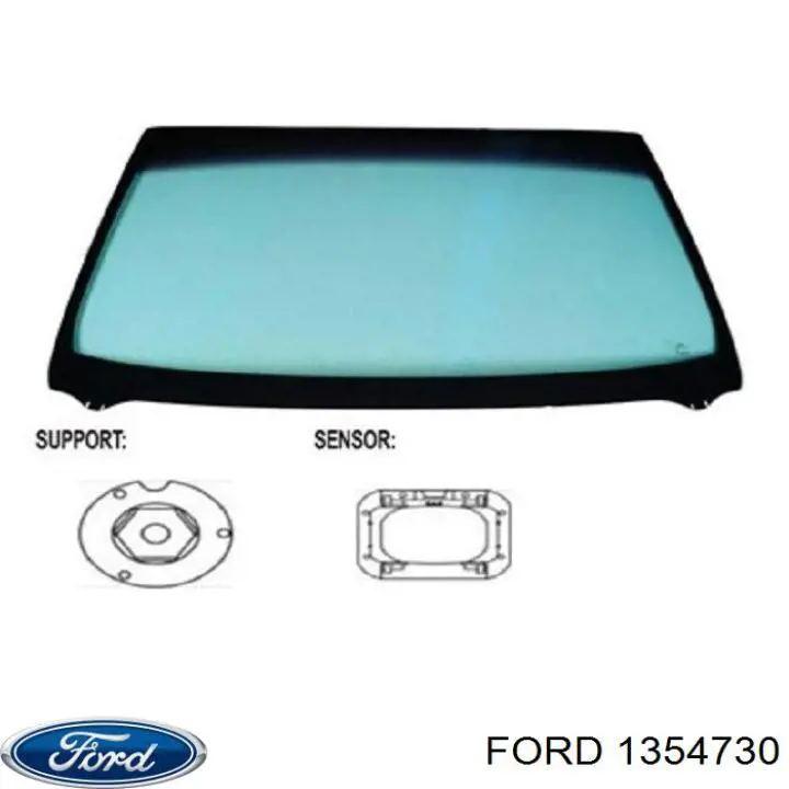 Cristal parabrisas Ford 1354730 precio, desde 281,87 EUR