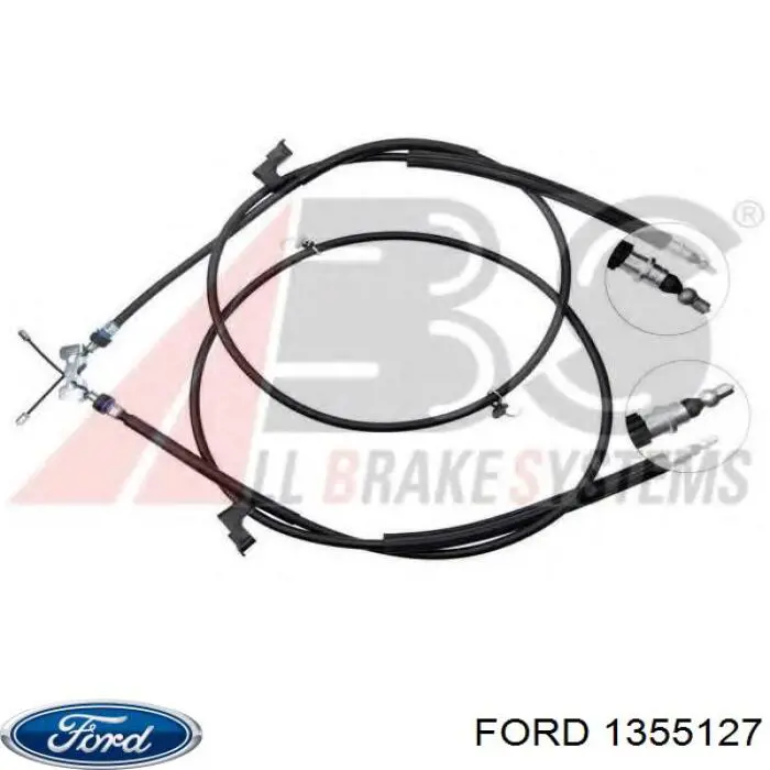Comprar 1355127 Ford Cable de freno de mano trasero derecho/izquierdo