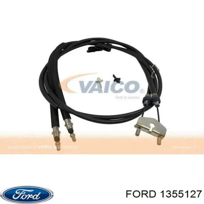 1355127 Ford cable de freno de mano trasero derecho/izquierdo