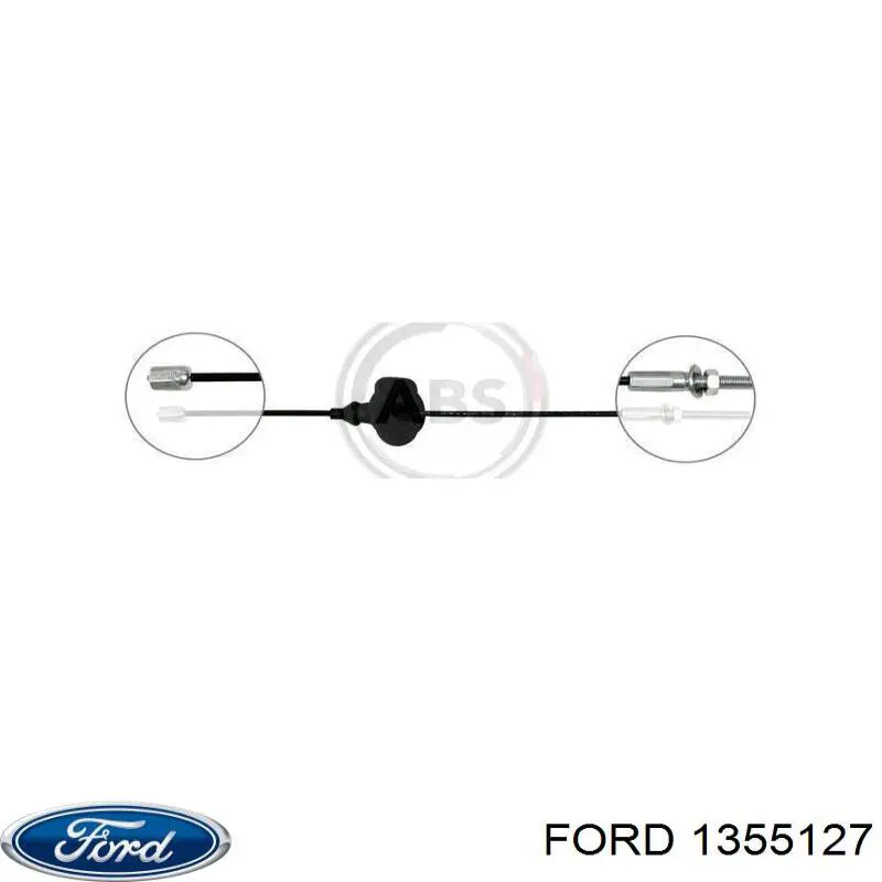 Cable de freno de mano trasero derecho/izquierdo Ford 1355127 precio, desde 32,81 EUR