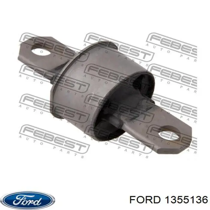 Brazo longitudinal inferior izquierdo de la suspensión trasera Ford 1355136 precio, desde 110,35 EUR
