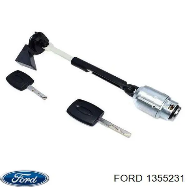 1343576 Ford Cilindro de la cerradura del capó