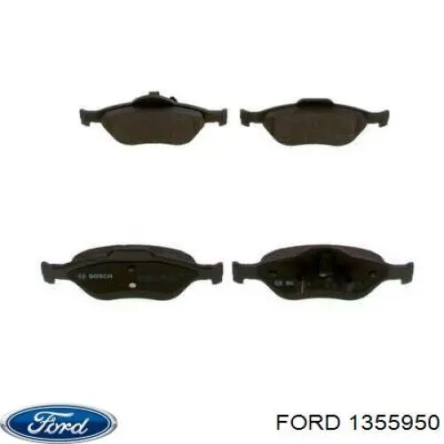 Pastillas freno delanteras Ford 1355950 precio, desde 28,34 EUR