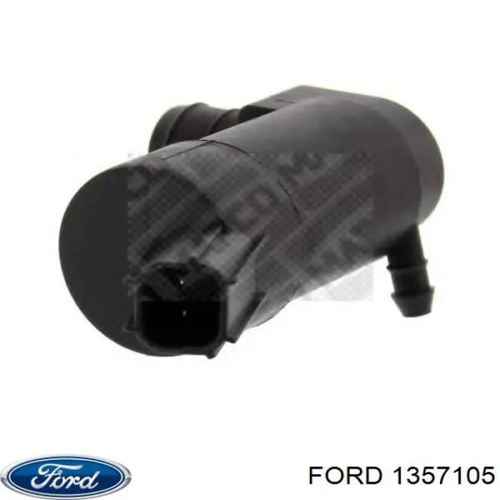 Comprar 1357105 Ford Bomba de agua limpiaparabrisas, delantera