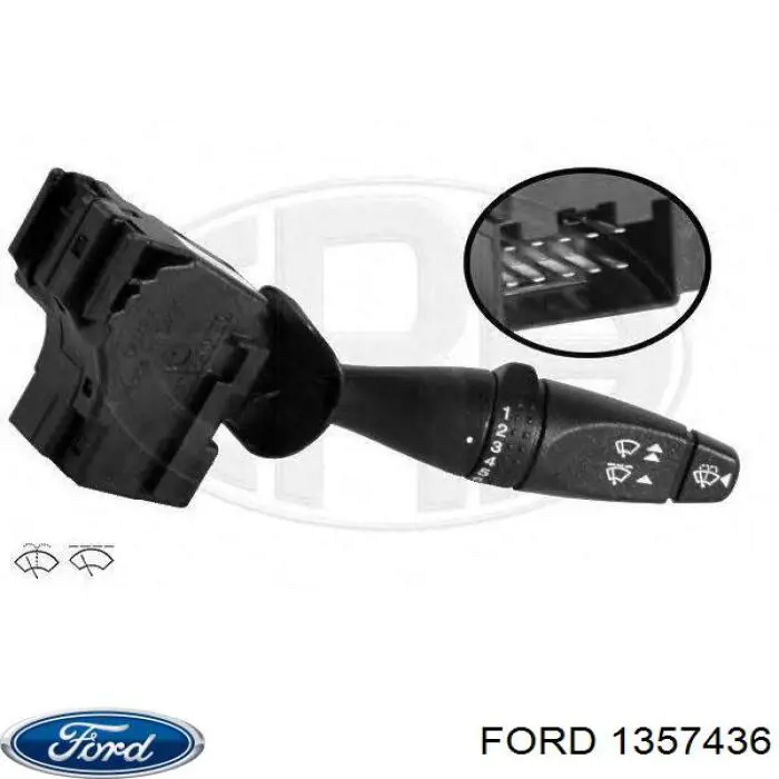 Conmutador derecho de la columna de dirección Ford 1357436 precio, desde 22,48 EUR