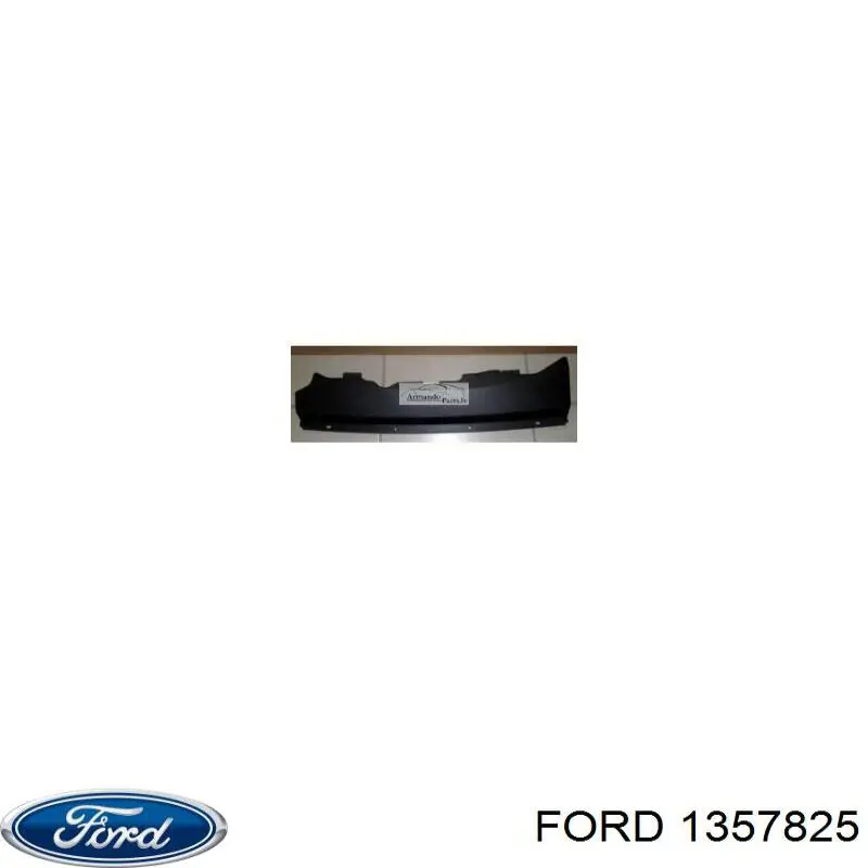 1348639 Ford deflector de aire, radiador, superior