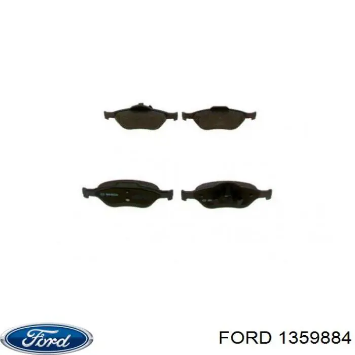 Pastillas de freno 1359884 Ford