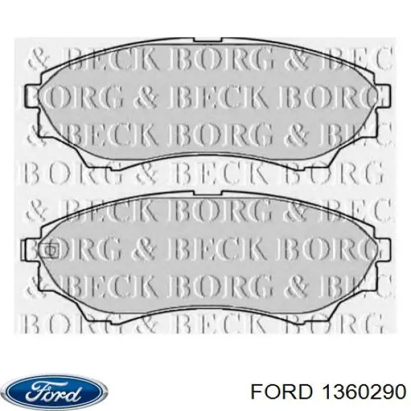 1360290 Ford Pastillas delanteras