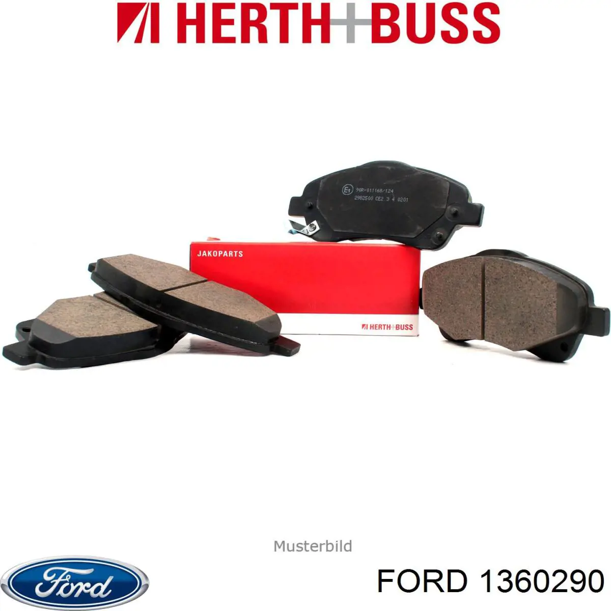 Comprar 1360290 Ford Pastillas delanteras de freno