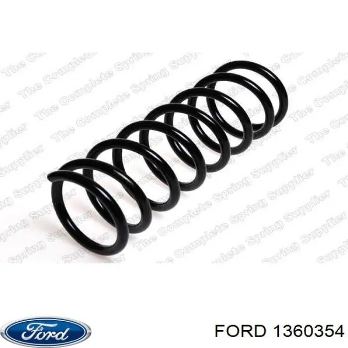 1360354 Ford muelle de suspensión eje trasero