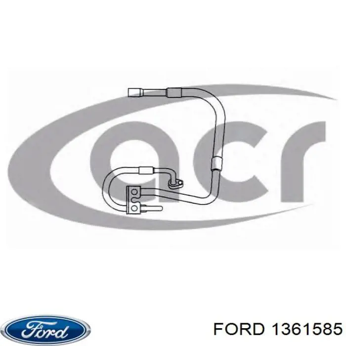 Comprar 1361585 Ford Manguera de aire acondicionado de compresor al condensador