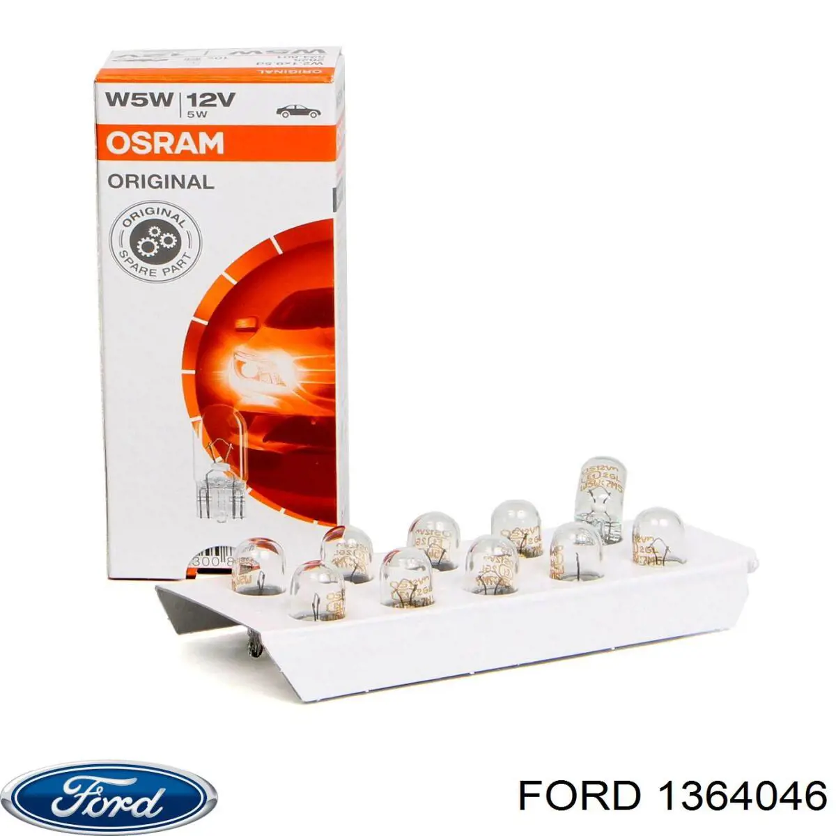 1364046 Ford lámpara, luz interior/cabina