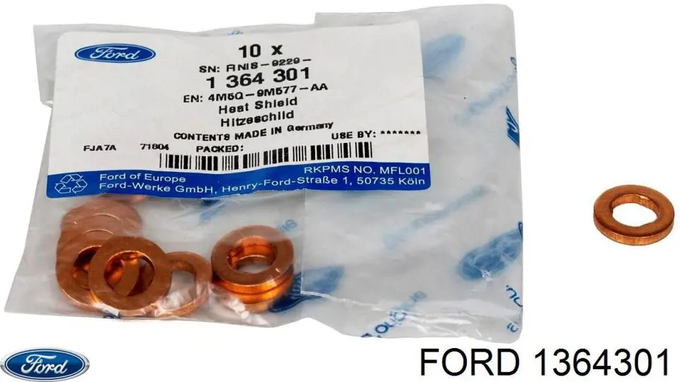 1364301 Ford inyector