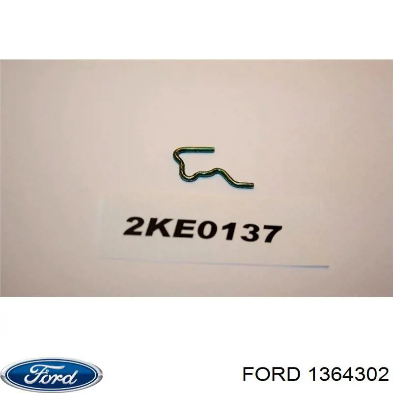1364302 Ford soporte para fijar los tubos de retorno de los inyectores