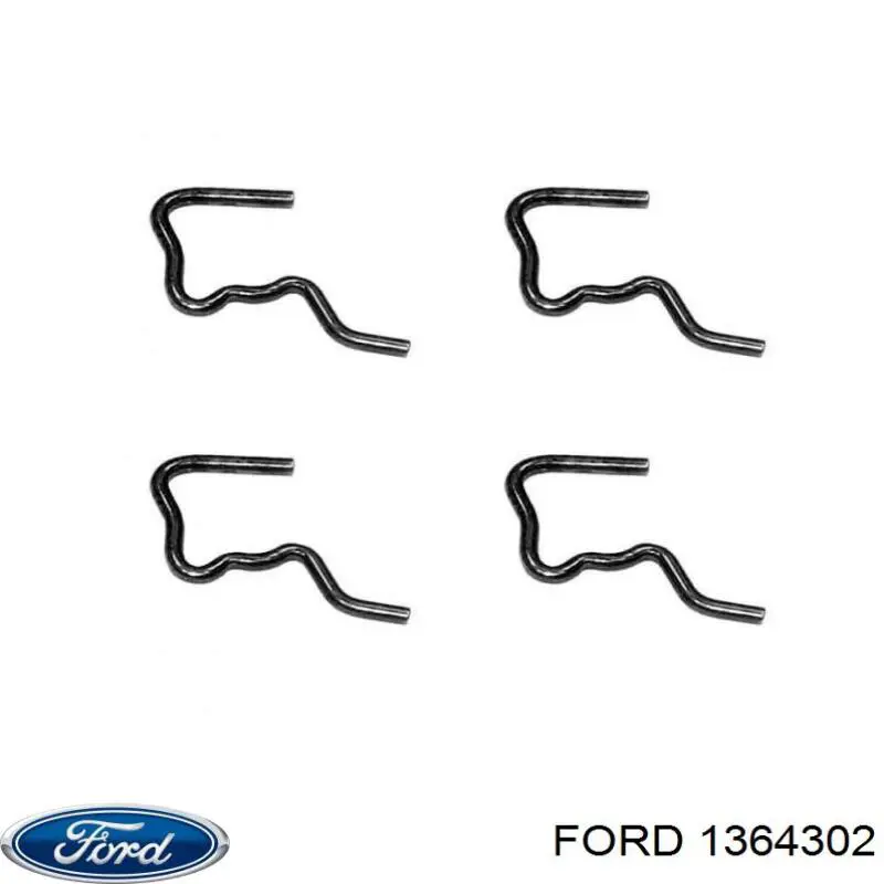 Comprar 1364302 Ford Abrazadera de fijación de los tubos de retorno de los inyectores