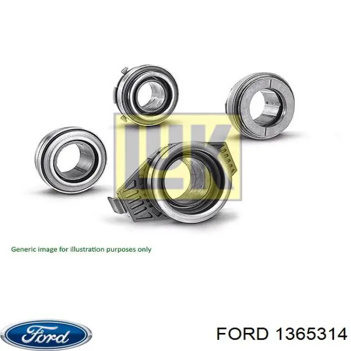 Cojinete de desembrague Ford 1365314 precio, desde 22,60 EUR