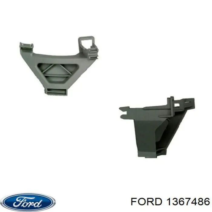 Soporte de guía para parachoques delantero, izquierdo para Ford Focus (DA)