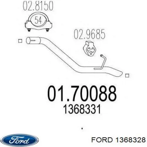 5M515255FA Ford