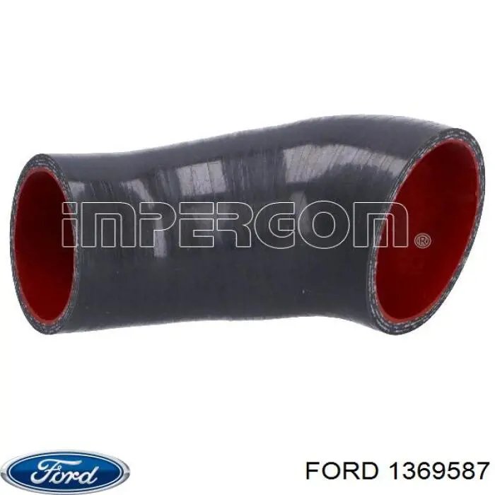 Tubo flexible de aire de sobrealimentación Ford 6M516C646GA