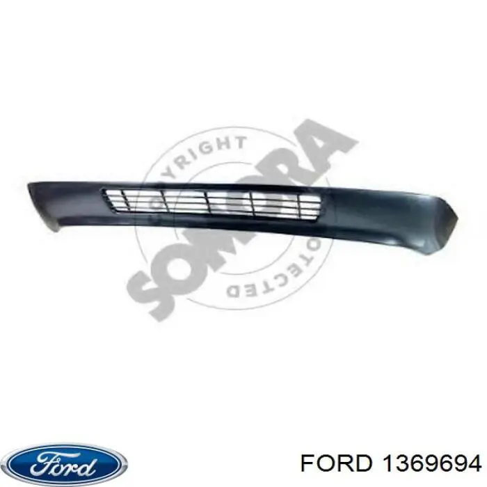 1369694 Ford alerón parachoques delantero