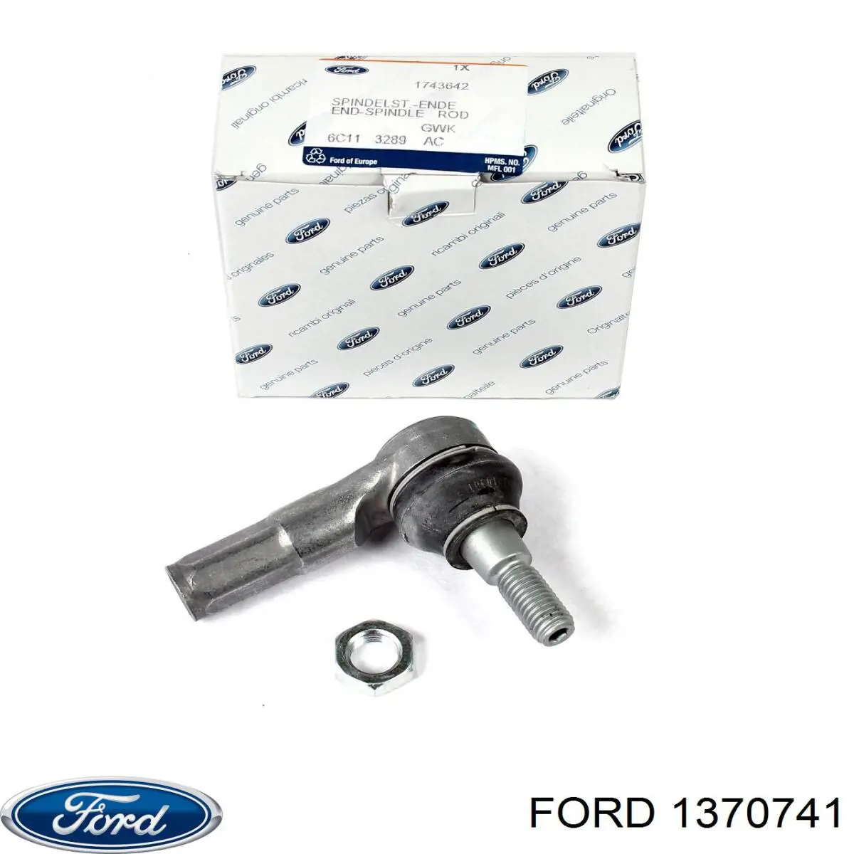 Rótula barra de acoplamiento exterior Ford Transit 6 V347/8