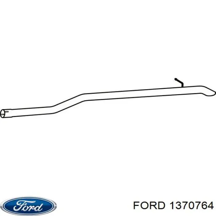 Silenciador trasero Ford 1370764 precio, desde 11,62 EUR