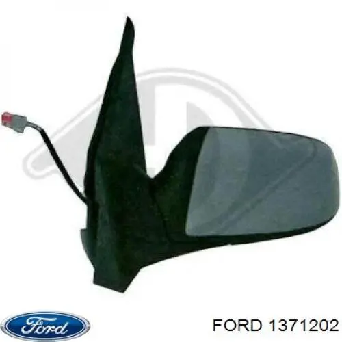 Cubierta de espejo retrovisor derecho Ford 1371202