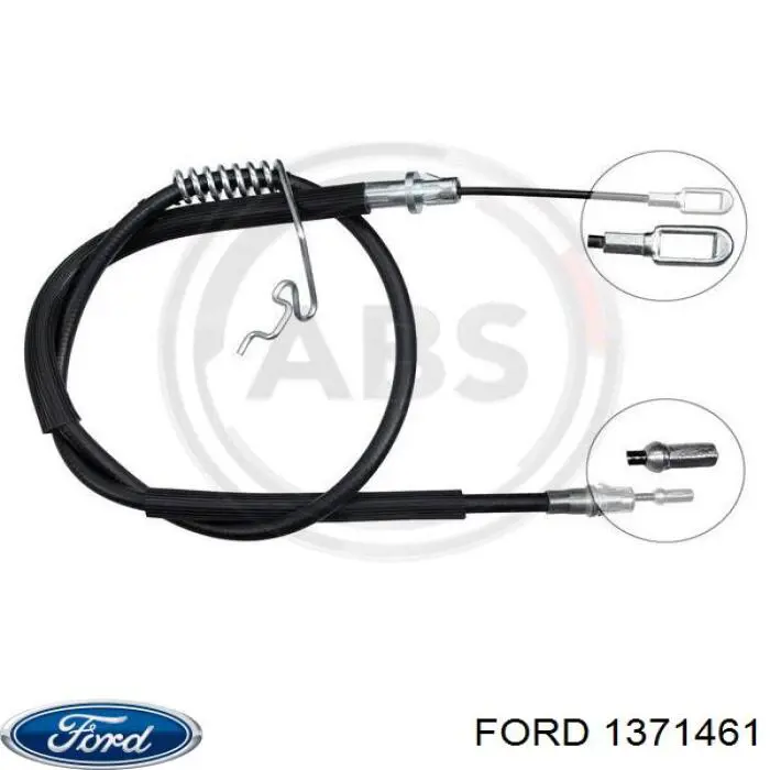 1371461 Ford cable de freno de mano trasero derecho