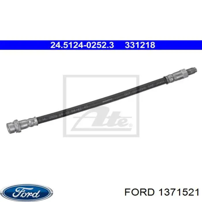 1371521 Ford latiguillo de freno trasero